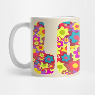 LOVE HIPPIE FLOWERS Mug